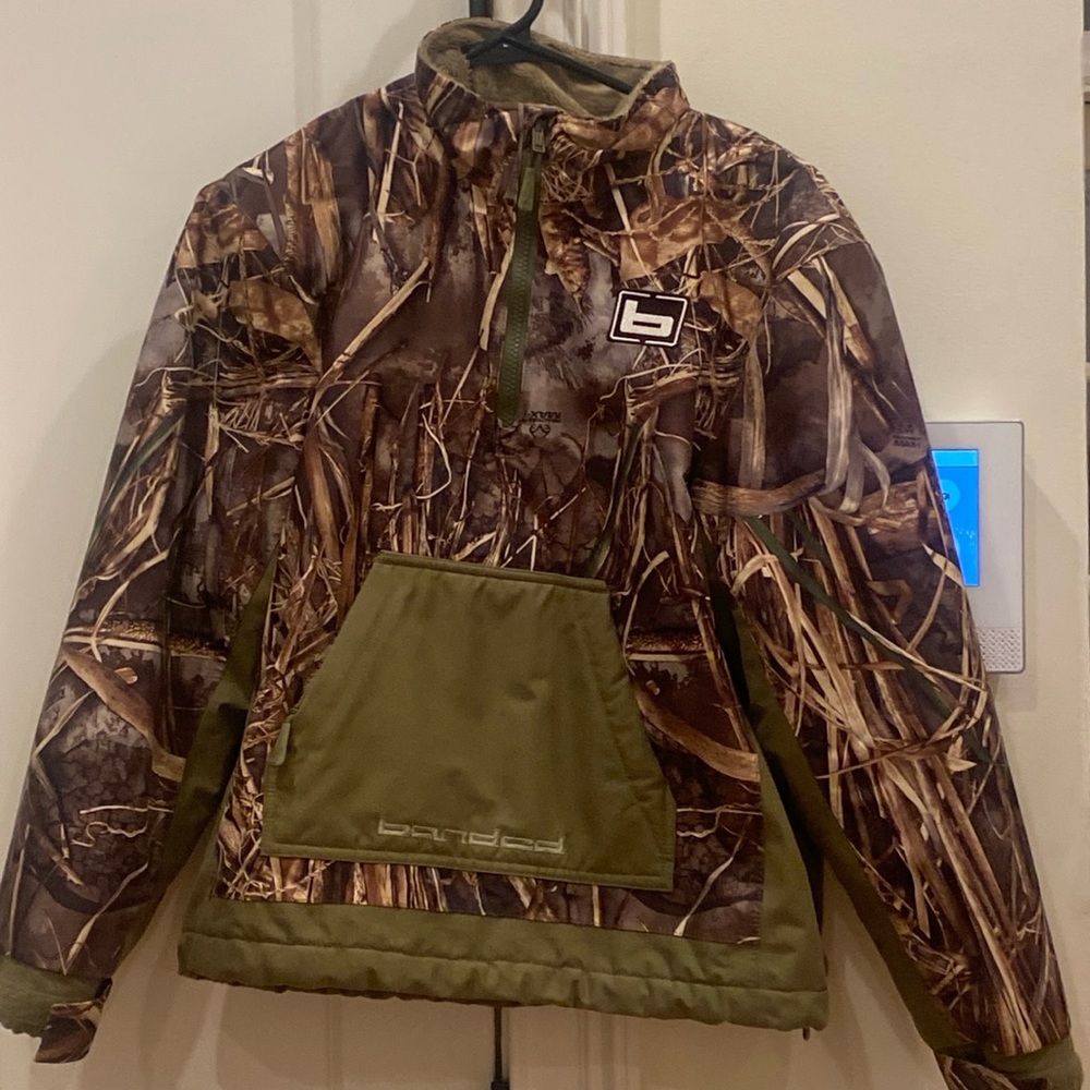 Banded youth Chesapeake wader 1/4 zip pullover jacket